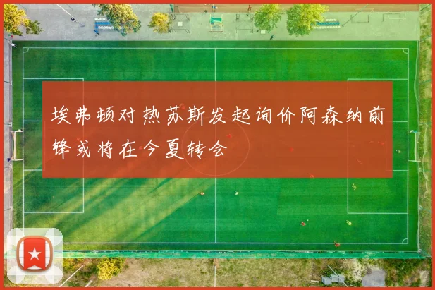 埃弗顿对热苏斯发起询价阿森纳前锋或将在今夏转会